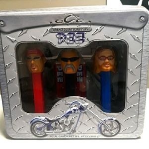 Orange County Choppers  Pez Set in SeLed Container
